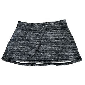 Ideology Heather Gray Skort Tier Ruffle Stretchy Golf Atheltic  SZ XL